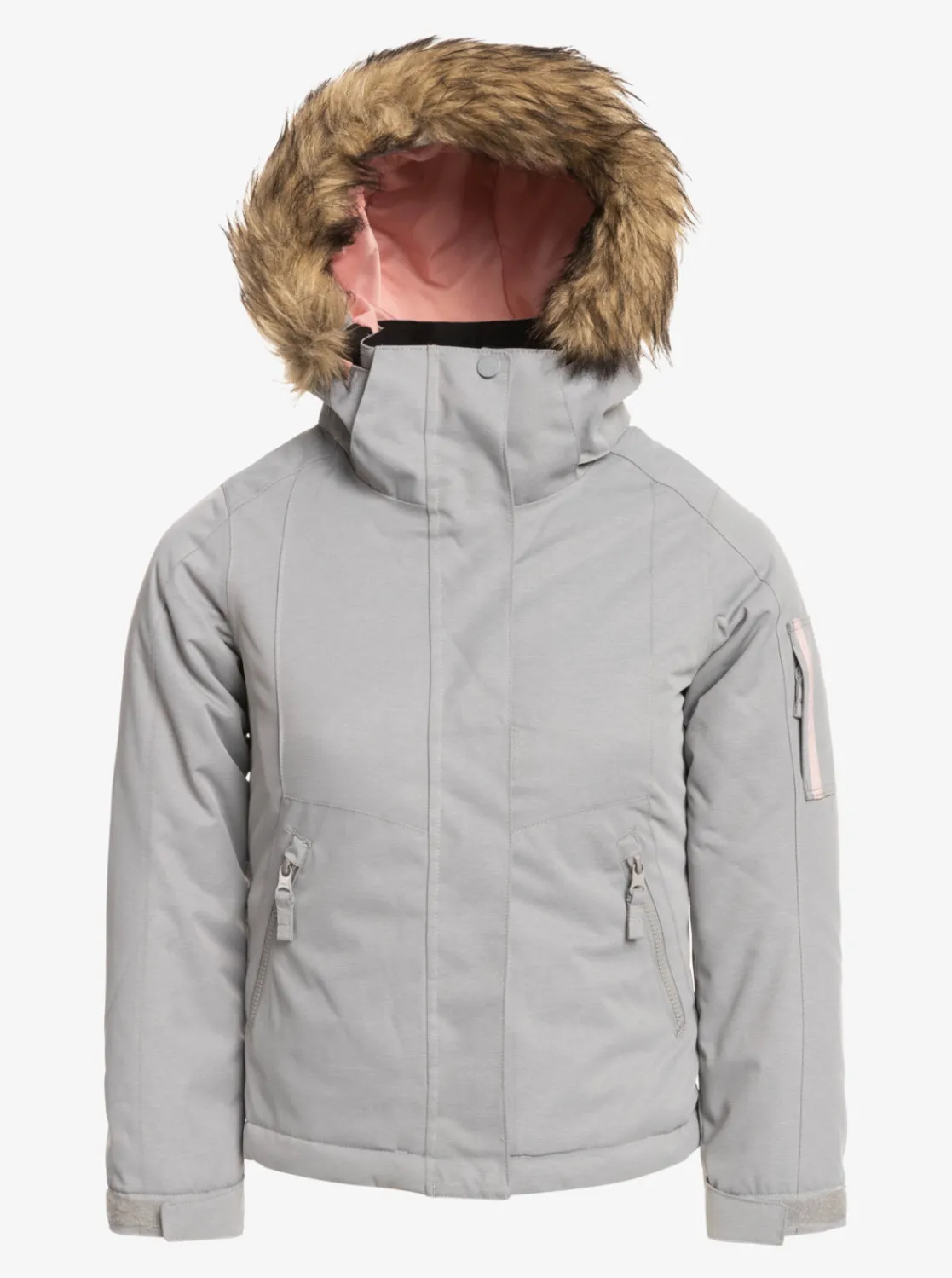 Roxy Snowboard Meisjes*Meade 2022 - Geisoleerd Snowjack Voor Meisjes Heather Grey
