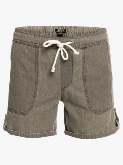 Roxy Shorts*Milady Beach Grey Regular - Denim Short Voor Dames Light Grey