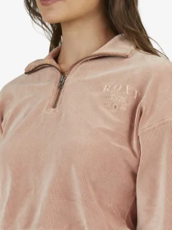 Roxy Sweatshirts & Hoodies*Millie - Sweater Met Halve Rits Voor Dames Cork