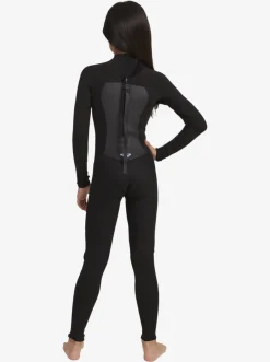 Roxy Surf*3/2Mm Prologue - Wetsuit Met Een Achterrits Voor Meisjes 8-16 Black