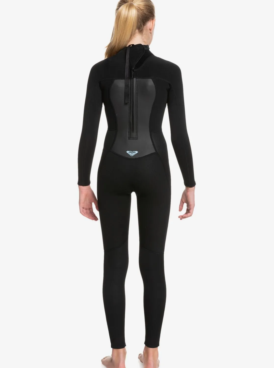Roxy Surf*5/4/3Mm Prologue - Wetsuit Met Een Achterrits Voor Meisjes 8-16 Black