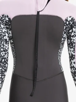 Roxy Surf*4/3Mm Swell Series - Wetsuit Met Een Achterrits Voor Meisjes Allure Rg Fasso S