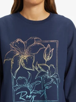 Roxy Sweatshirts & Hoodies*Morning Hike - Sweater Voor Dames Mood Indigo
