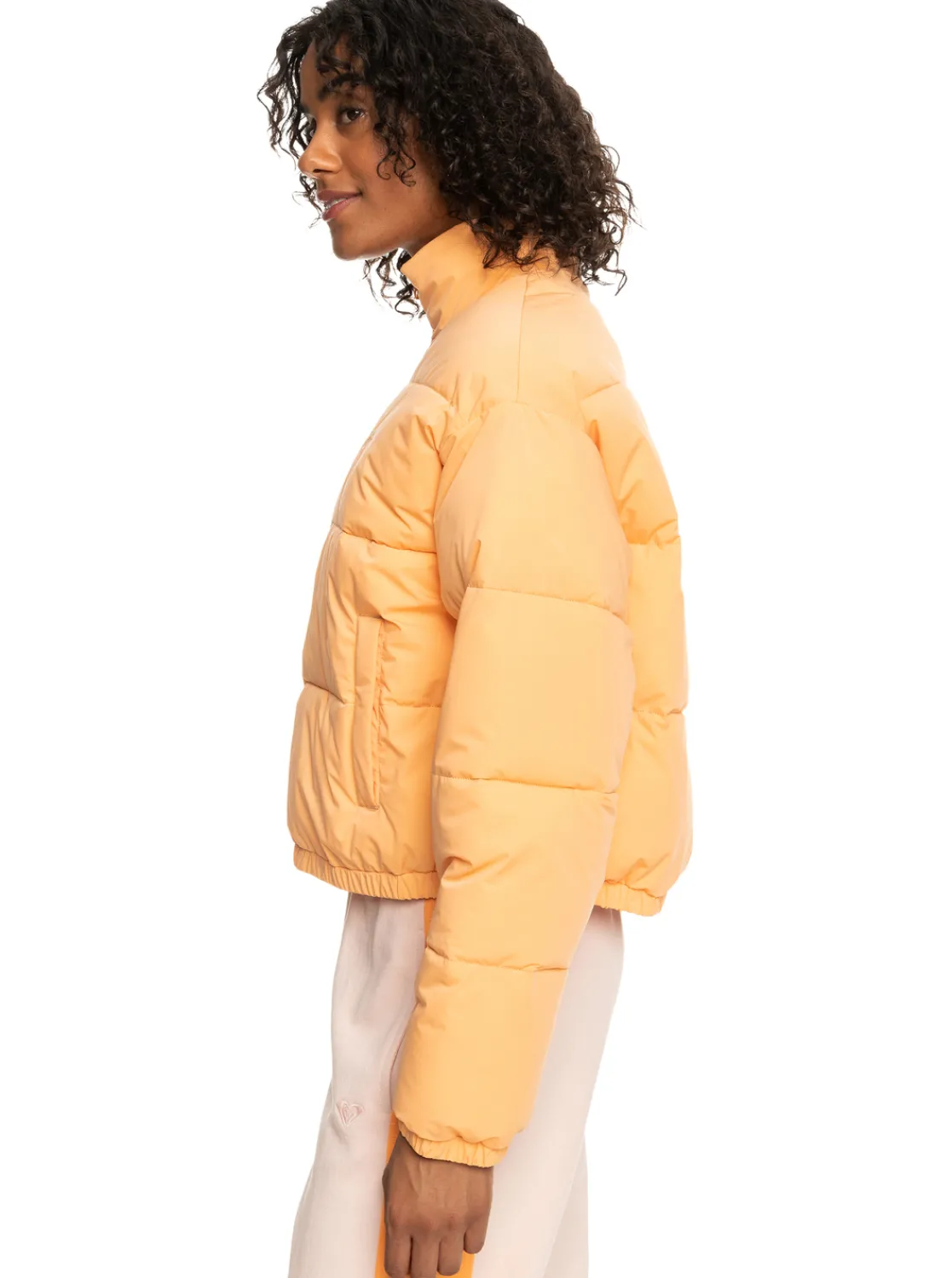 Roxy Jasjes & Jassen*Move And Go - Donsjack Voor Dames Mock Orange