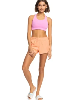 Roxy Shorts*Move Free - Technische Short Voor Dames Mock Orange