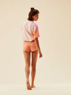 Roxy Shorts*Move Free - Technische Short Voor Dames Mock Orange