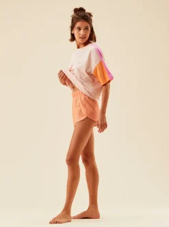 Roxy Shorts*Move Free - Technische Short Voor Dames Mock Orange