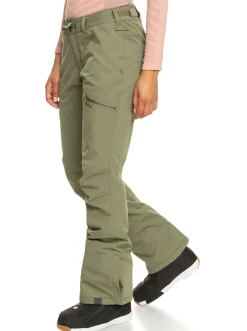 Roxy Snow-Broeken*Nadia 2022 - Geisoleerde Snowbroek Voor Dames Deep Lichen Green