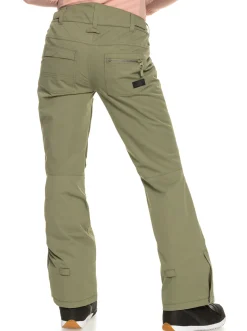 Roxy Snow-Broeken*Nadia 2022 - Geisoleerde Snowbroek Voor Dames Deep Lichen Green
