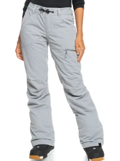 Roxy Snow-Broeken*Nadia 2022 - Geisoleerde Snowbroek Voor Dames Heather Grey