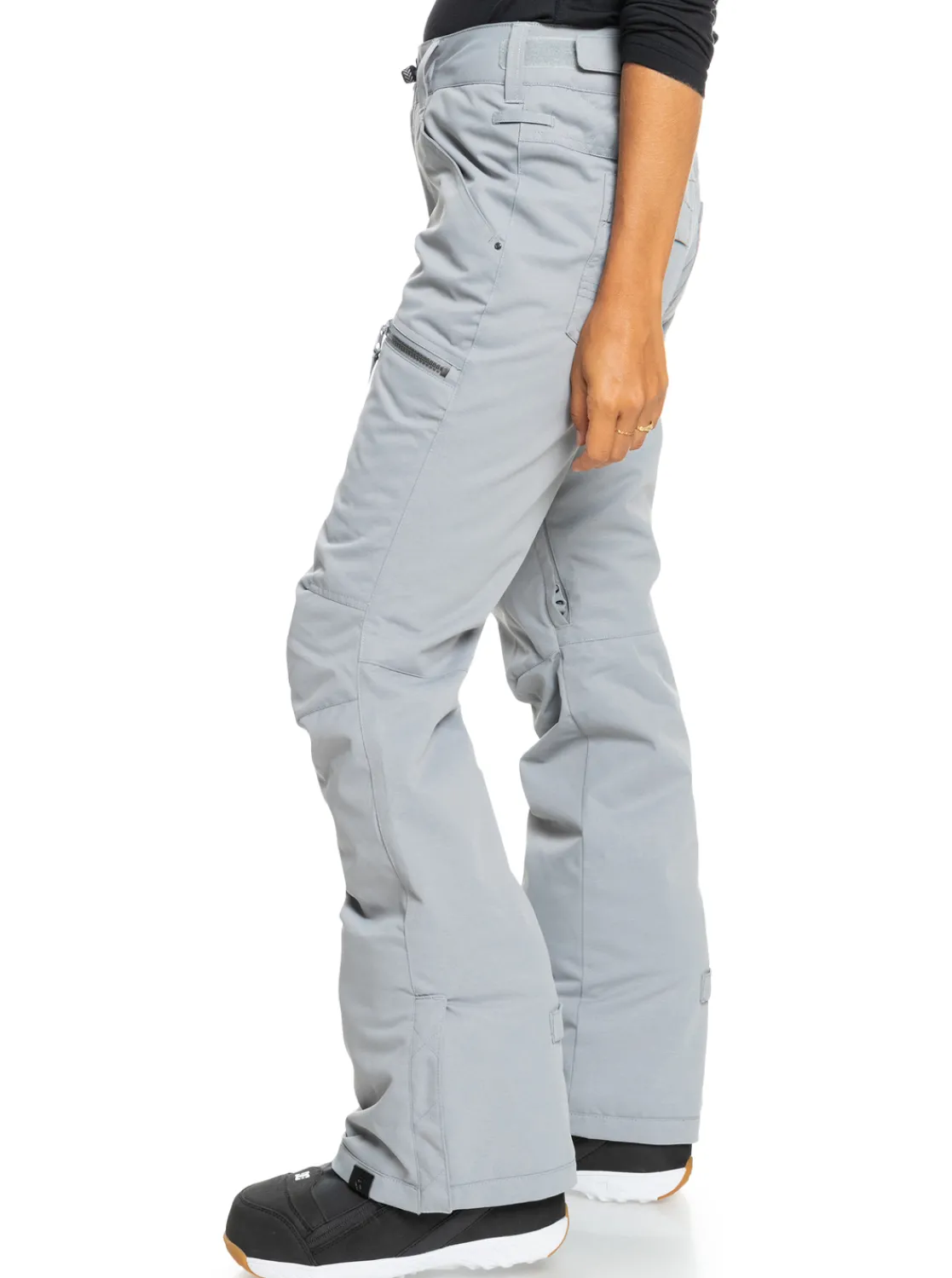 Roxy Snow-Broeken*Nadia 2022 - Geisoleerde Snowbroek Voor Dames Heather Grey