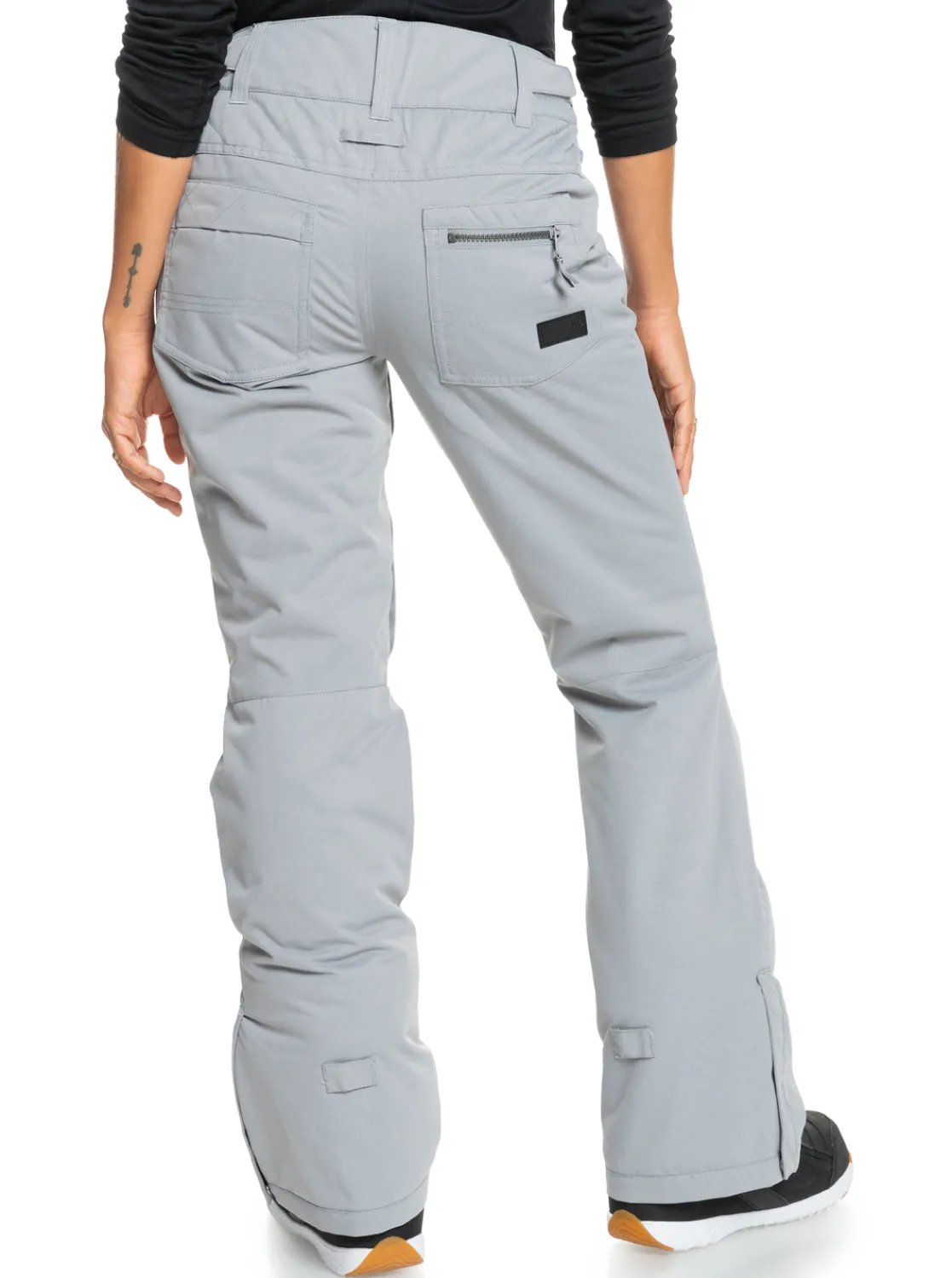 Roxy Snow-Broeken*Nadia 2022 - Geisoleerde Snowbroek Voor Dames Heather Grey