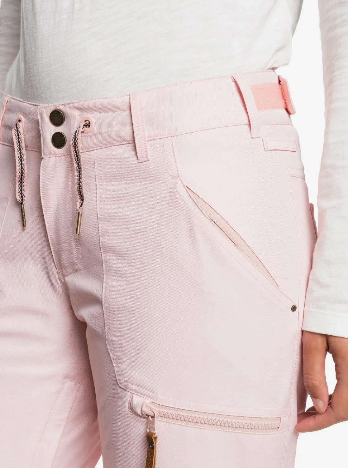 Roxy Snow-Broeken*Nadia 2022 - Snow Broek Voor Dames Silver Pink