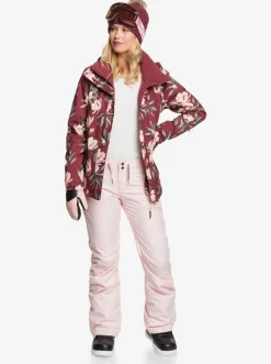 Roxy Snow-Broeken*Nadia 2022 - Snow Broek Voor Dames Silver Pink