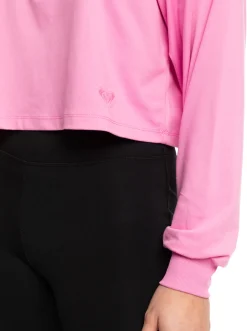Roxy T-Shirts & Tops*Naturally Active - T-Shirt Met Lange Mouwen Voor Dames Cyclamen
