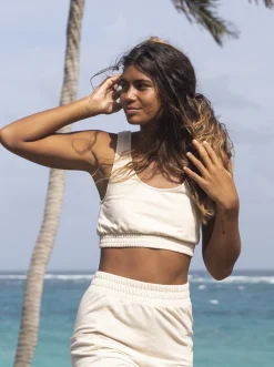 Roxy T-Shirts & Tops*Next Set - Bralette Top Voor Dames Tapioca