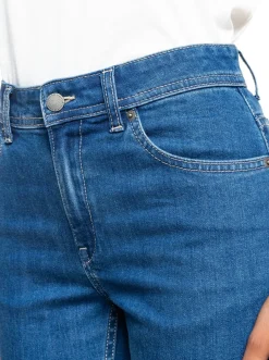 Roxy Broeken & Jeans*Night Away - Slimfit Jeans Voor Dames Medium Blue