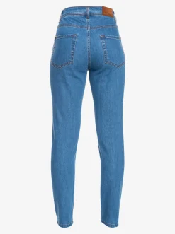 Roxy Broeken & Jeans*Night Away - Slimfit Jeans Voor Dames Medium Blue