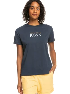 Roxy T-Shirts & Tops*Noon Ocean - T-Shirt Voor Dames Mood Indigo