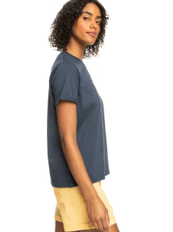 Roxy T-Shirts & Tops*Noon Ocean - T-Shirt Voor Dames Mood Indigo