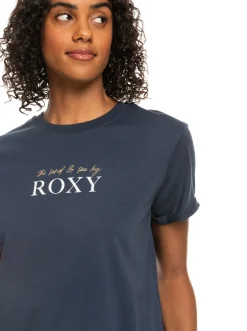 Roxy T-Shirts & Tops*Noon Ocean - T-Shirt Voor Dames Mood Indigo