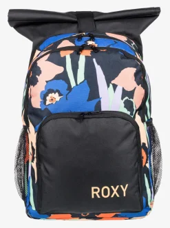 Roxy Rugzakken*Ocean Child - Medium Rugzak Anthracite Flower Jammin