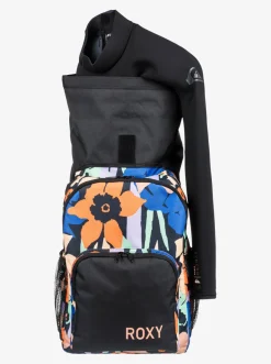 Roxy Rugzakken*Ocean Child - Medium Rugzak Anthracite Flower Jammin