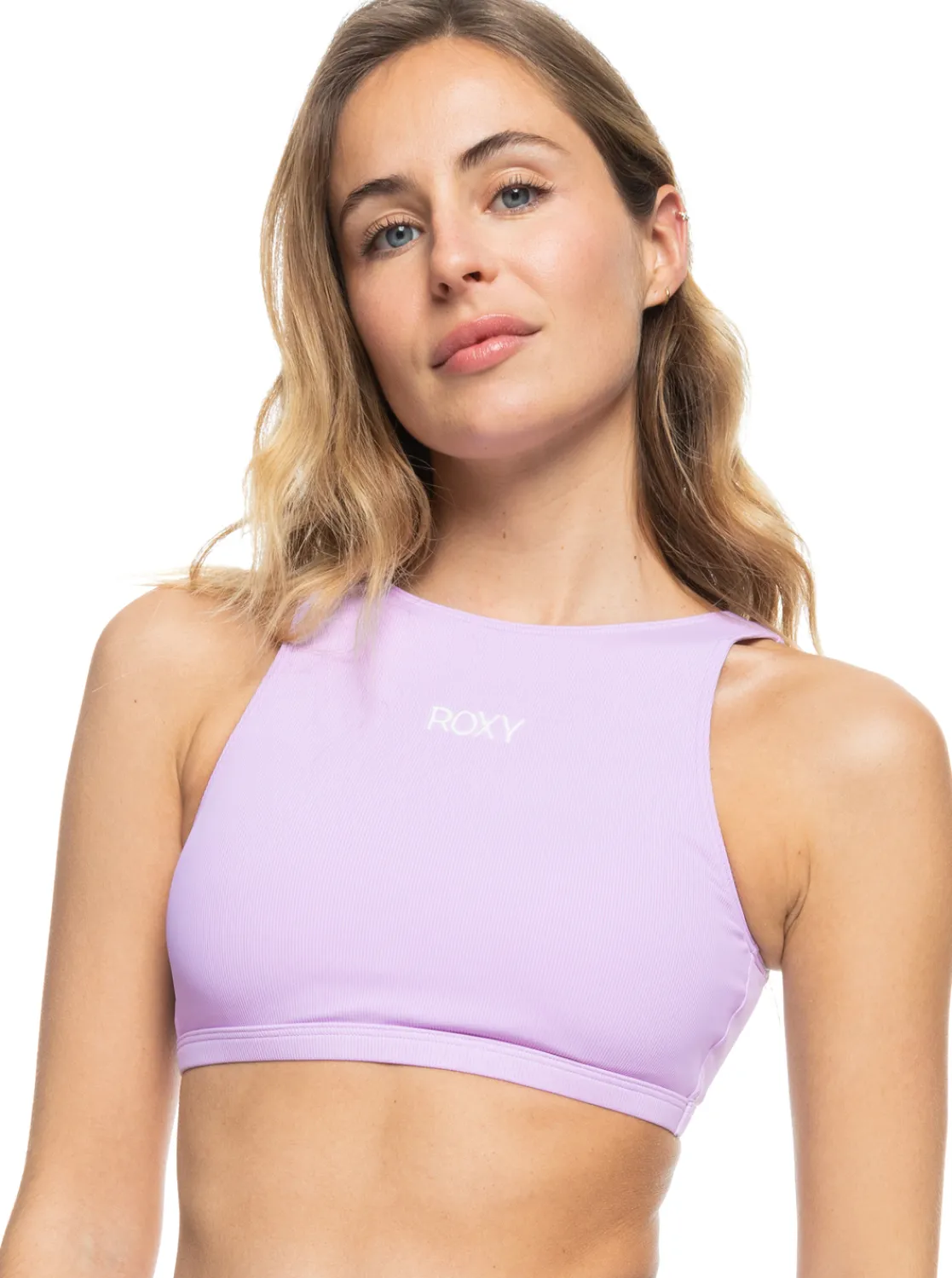 Roxy Bikini Tops*Ocean Dreamer - Crop Bikini Top For Women Purple Rose