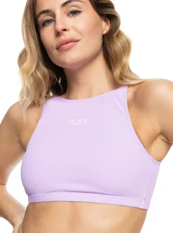 Roxy Bikini Tops*Ocean Dreamer - Crop Bikini Top For Women Purple Rose