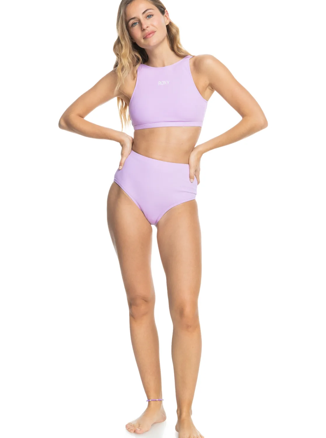 Roxy Bikini Tops*Ocean Dreamer - Crop Bikini Top For Women Purple Rose