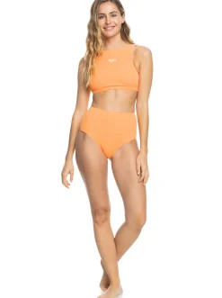 Roxy Bikini Tops*Ocean Dreamer - Crop Bikini Top For Women Mock Orange