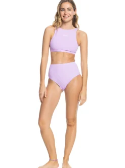 Roxy Bikini'S*Ocean Dreamer - High Waist Bikini Bottoms For Women Purple Rose