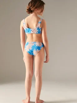 Roxy Swim*Ocean Treasure - Bralette Bikiniset Voor Meisjes 7-16 Azure Blue Palm Island Rg