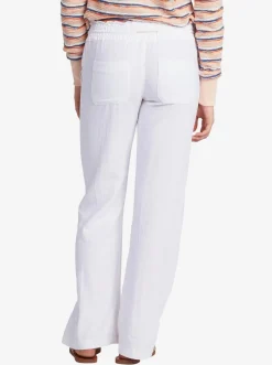 Roxy Broeken & Jeans*Oceanside - Uitlopende Broek Voor Dames Sea Salt