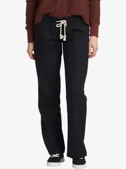 Roxy Broeken & Jeans*Oceanside - Uitlopende Broek Voor Dames True Black