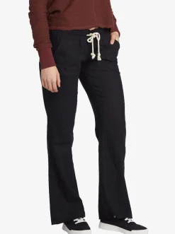 Roxy Broeken & Jeans*Oceanside - Uitlopende Broek Voor Dames True Black