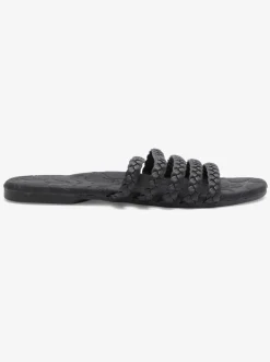 Roxy Sandalen*Olina - Instappers Voor Dames Black