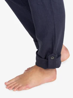 Roxy Broeken & Jeans*On The Seashore - Linnen Cargobroek Voor Dames Mood Indigo