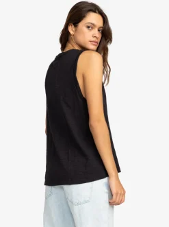 Roxy T-Shirts & Tops*On The Shoreline - Vest Top Voor Dames Anthracite