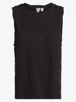 Roxy T-Shirts & Tops*On The Shoreline - Vest Top Voor Dames Anthracite