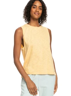 Roxy T-Shirts & Tops*On The Shoreline - Vest Top Voor Dames Flax