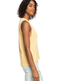 Roxy T-Shirts & Tops*On The Shoreline - Vest Top Voor Dames Flax