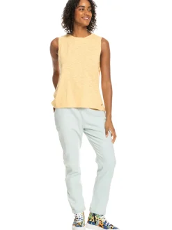 Roxy T-Shirts & Tops*On The Shoreline - Vest Top Voor Dames Flax