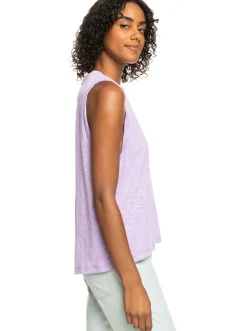 Roxy T-Shirts & Tops*On The Shoreline - Vest Top Voor Dames Purple Rose