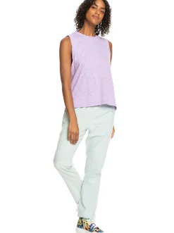 Roxy T-Shirts & Tops*On The Shoreline - Vest Top Voor Dames Purple Rose