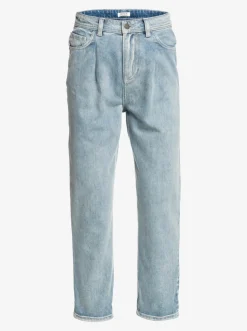 Roxy Broeken & Jeans*Opposite Way High - Mum Jeans Voor Dames Bleached Blue