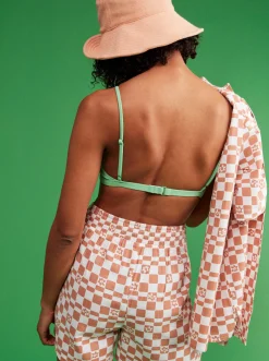 Roxy Shorts*Over The Sun Check - Lichte Short Voor Dames Snow White Sol Power