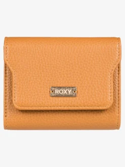 Roxy Portemonnees*Overland Trek - Portemonnee Met 2 Flappen Camel