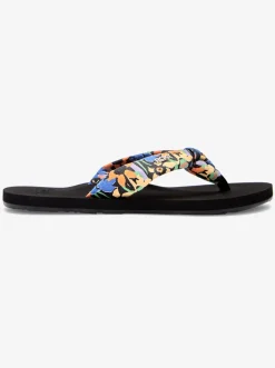 Roxy Slippers*Paia - Sandalen Voor Dames Black Print