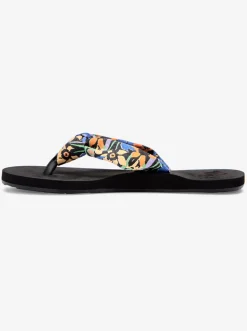Roxy Slippers*Paia - Sandalen Voor Dames Black Print